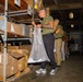 U.S. Marine Officer Candidates with OCS conduct Initial Uniform Issue