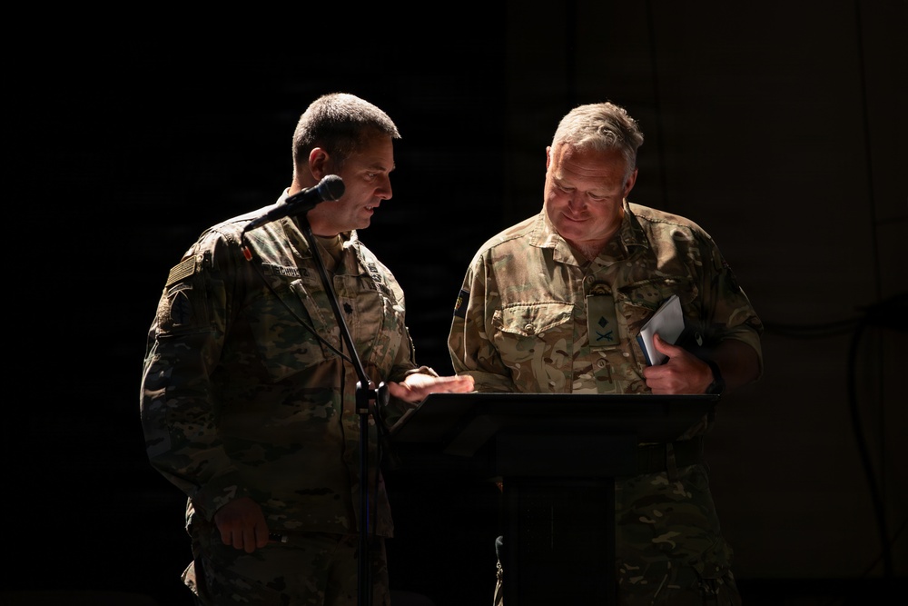 U.S. Armed Forces and Allied Armed Forces from 14 different NATO countries exchange Tactics, Techniques, and Procedures.