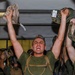 U.S. Marine Officer Candidates with OCS conduct Initial Uniform Issue