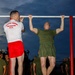 U.S. Marine Corps Officer Candidates with OCS conduct the Inventory PFT