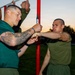 U.S. Marine Corps Officer Candidates with OCS conduct the Inventory PFT