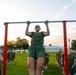 U.S. Marine Corps Officer Candidates with OCS conduct the Inventory PFT