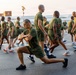 U.S. Marine Corps Officer Candidates with OCS conduct the Inventory PFT