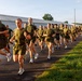 U.S. Marine Corps Officer Candidates with OCS conduct the Inventory PFT