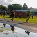 U.S. Marine Corps Officer Candidates with OCS conduct the Inventory PFT