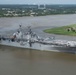 Kearsarge Transits the Mississippi River During Sail 250 NOLA