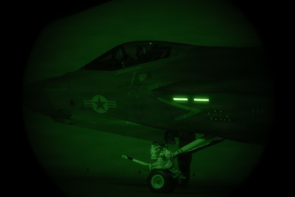 U.S. Marines with VMFA-311 take flight