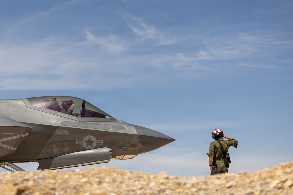 U.S. Marines with VMFA-311 take flight
