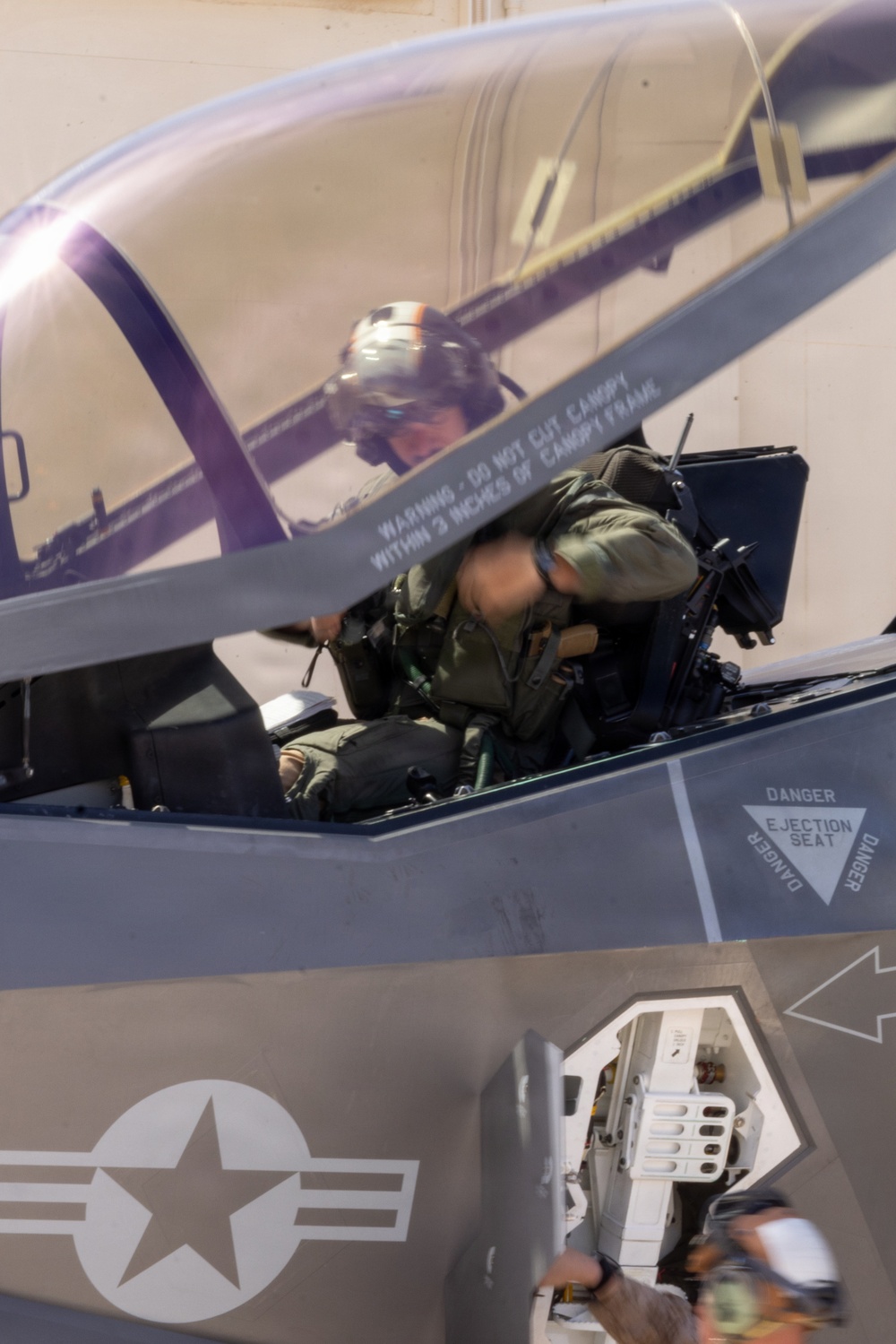 U.S. Marines with VMFA-311 take flight