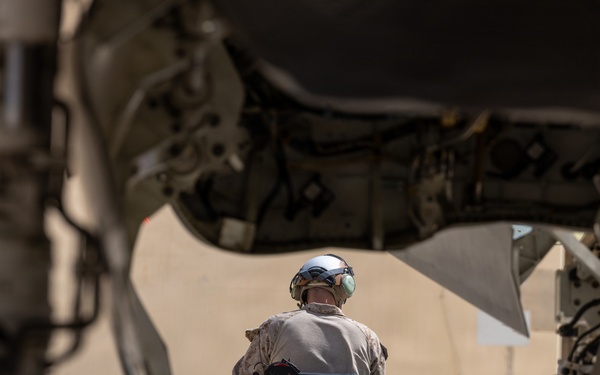 U.S. Marines with VMFA-311 take flight