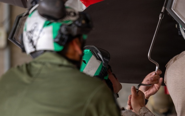 U.S. Marines with VMFA-311 take flight