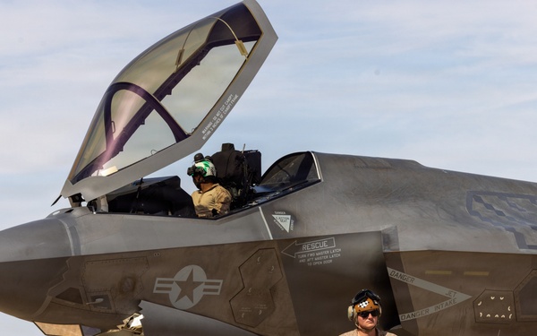 U.S. Marines with VMFA-311 take flight