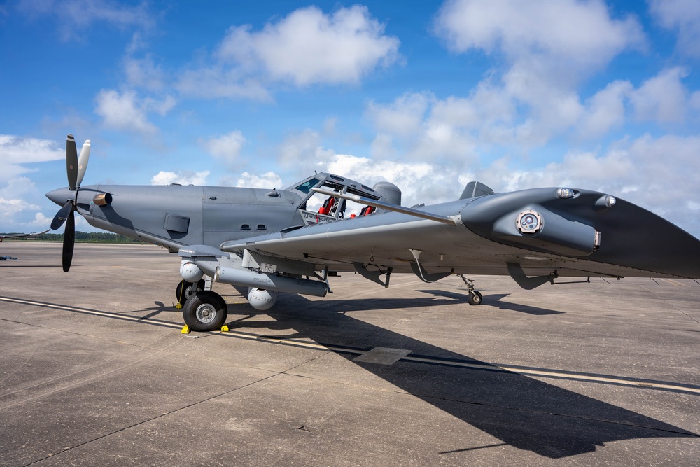 THE OA-1K SKYRAIDER II DELIVERS CAPABILITIES IN SUPPORT OF DEFENSE PRIORITIES