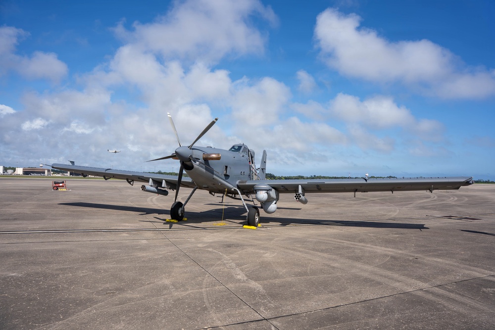 THE OA-1K SKYRAIDER II DELIVERS CAPABILITIES IN SUPPORT OF DEFENSE PRIORITIES