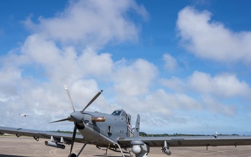 THE OA-1K SKYRAIDER II DELIVERS CAPABILITIES IN SUPPORT OF DEFENSE PRIORITIES