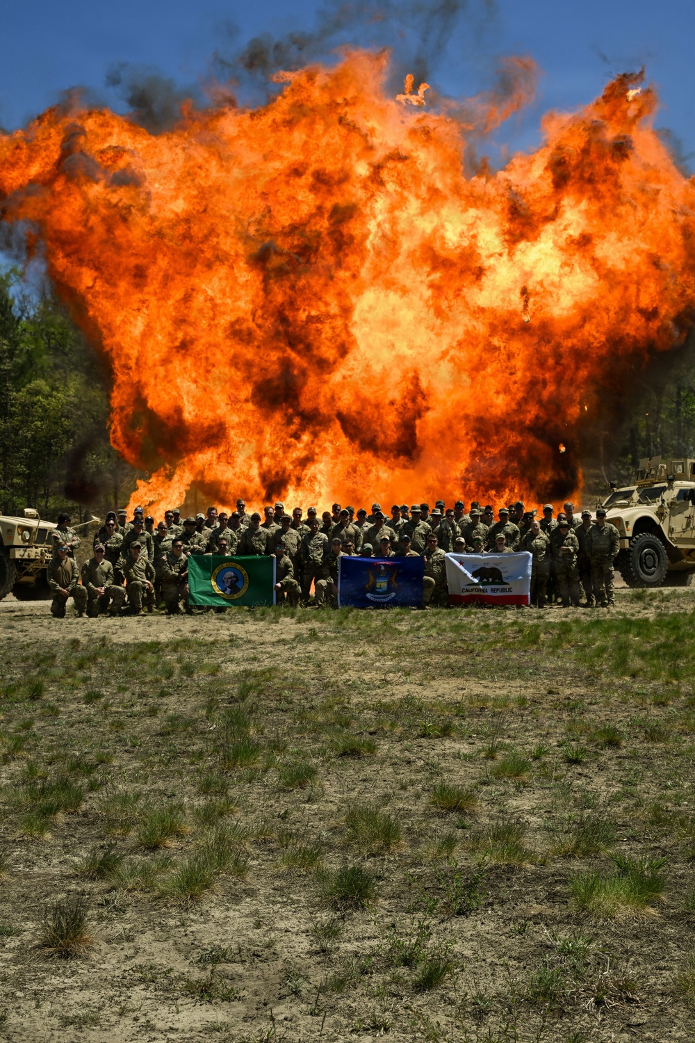 EOD Soldiers from Three States Train Together at Camp Grayling During Annual Training