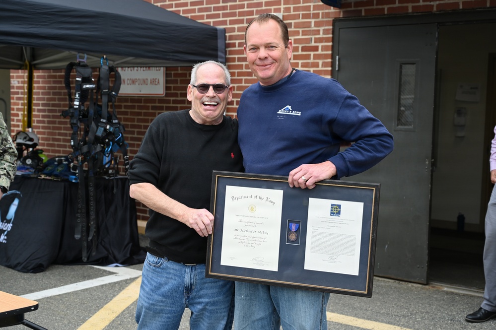 Training, Teamwork, and Quick Action Save a Life at NSA Philadelphia