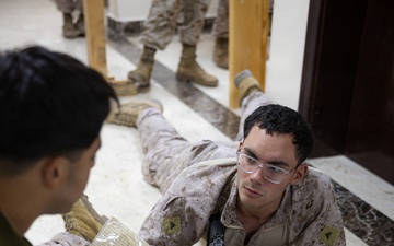 U.S. Marines conduct M240b performance evaluation checklist
