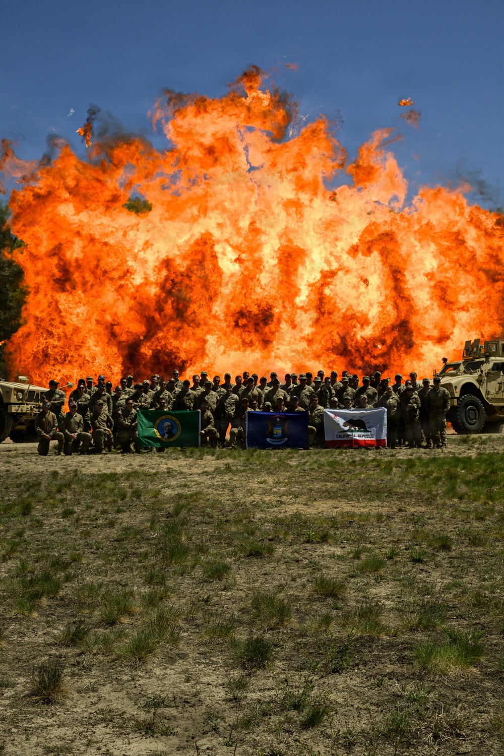 EOD Soldiers from Three States Train Together at Camp Grayling During Annual Training
