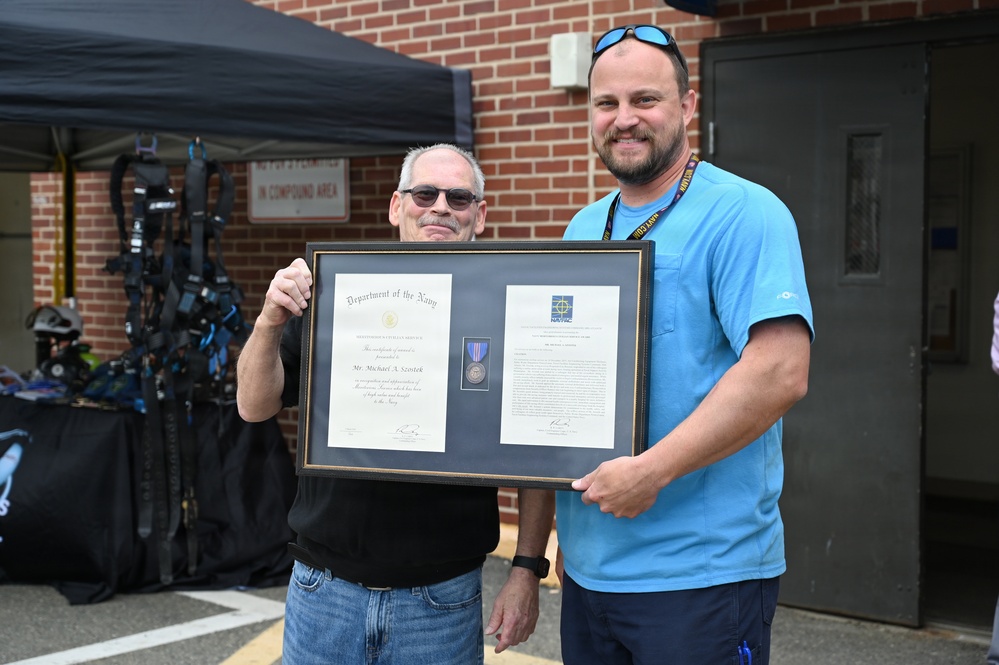 Training, Teamwork, and Quick Action Save a Life at NSA Philadelphia