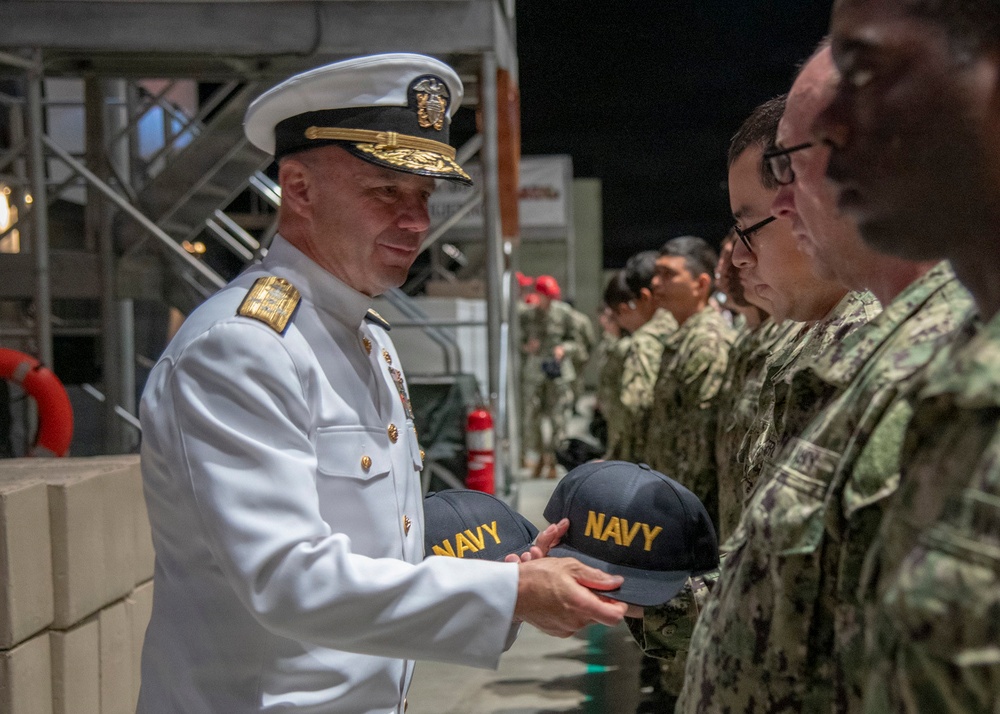 Recruit Training Command Capping Ceremony