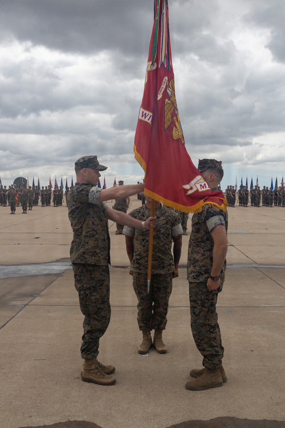 MWCS-38 Change of Command Ceremony