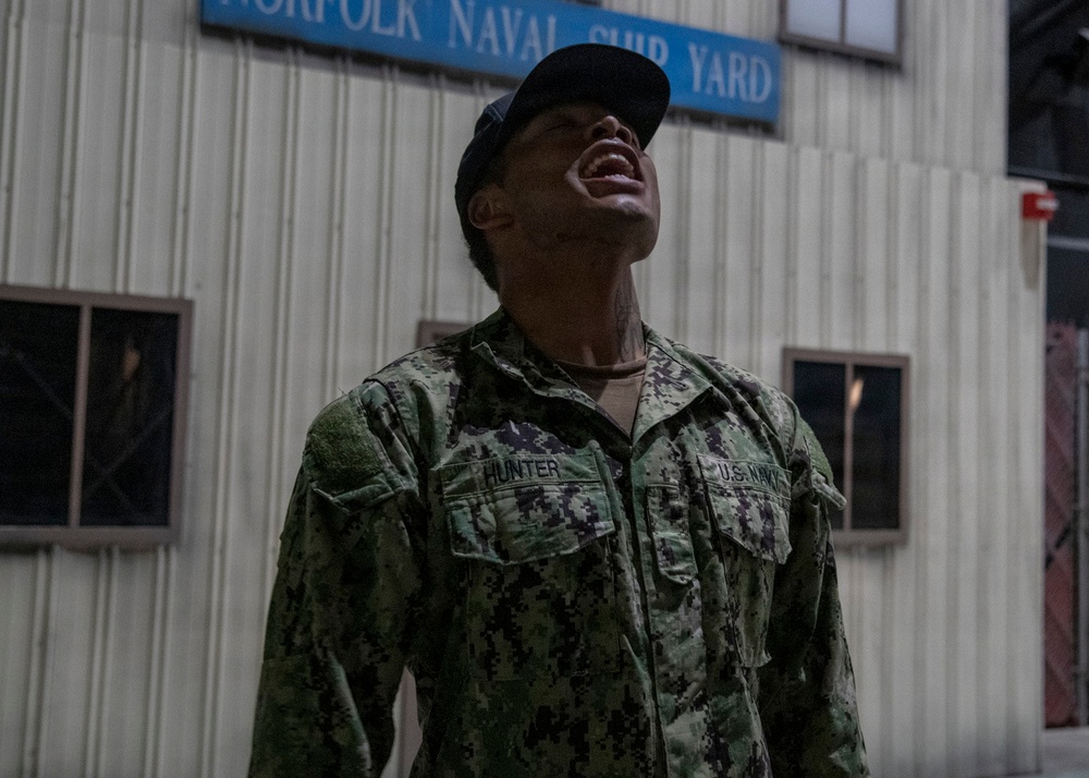 Recruit Training Command Capping Ceremony