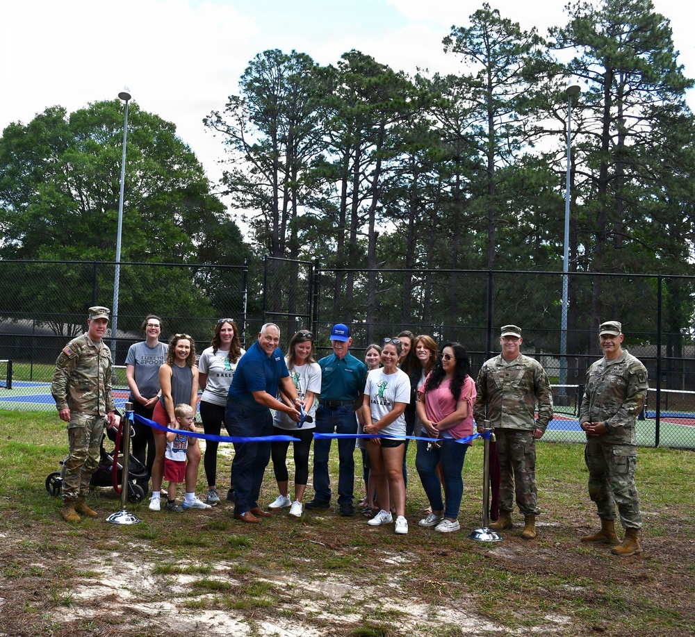 Fort Polk command partners with Corvias to provide pickleball fun for spouses