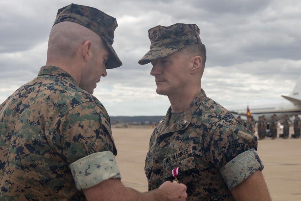 MWCS-38 Change of Command Ceremony