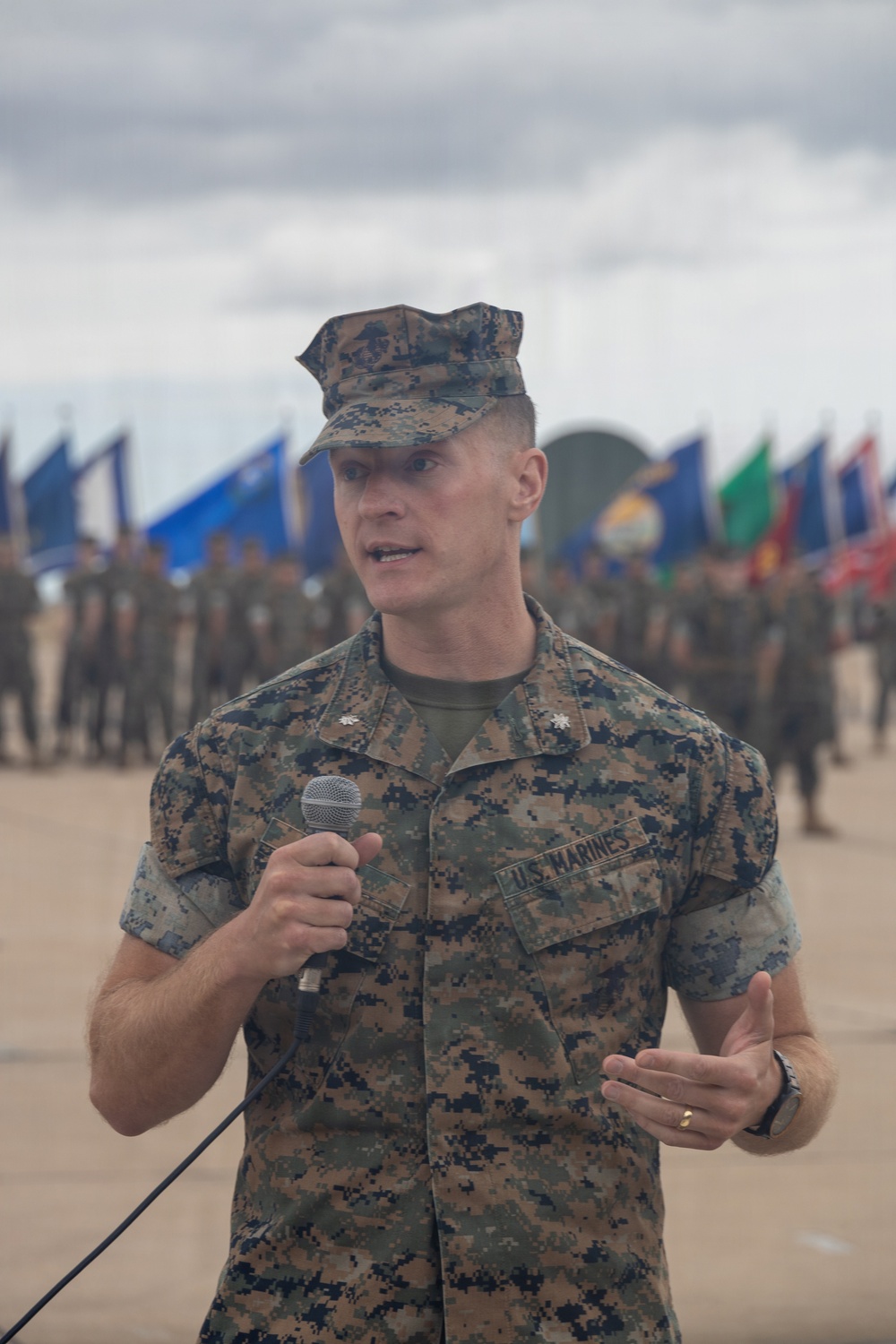 MWCS-38 Change of Command Ceremony