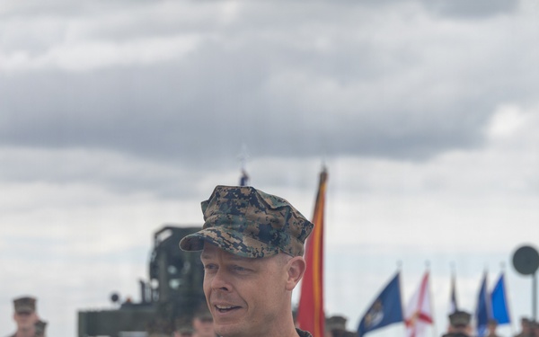 MWCS-38 Change of Command Ceremony