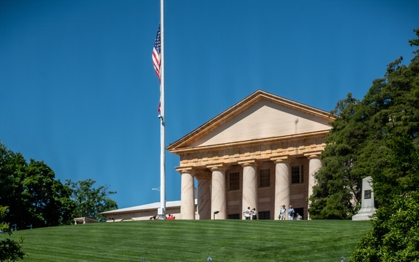 Armed Forces Full Honor Wreath Ceremony in Honor of President Kennedy