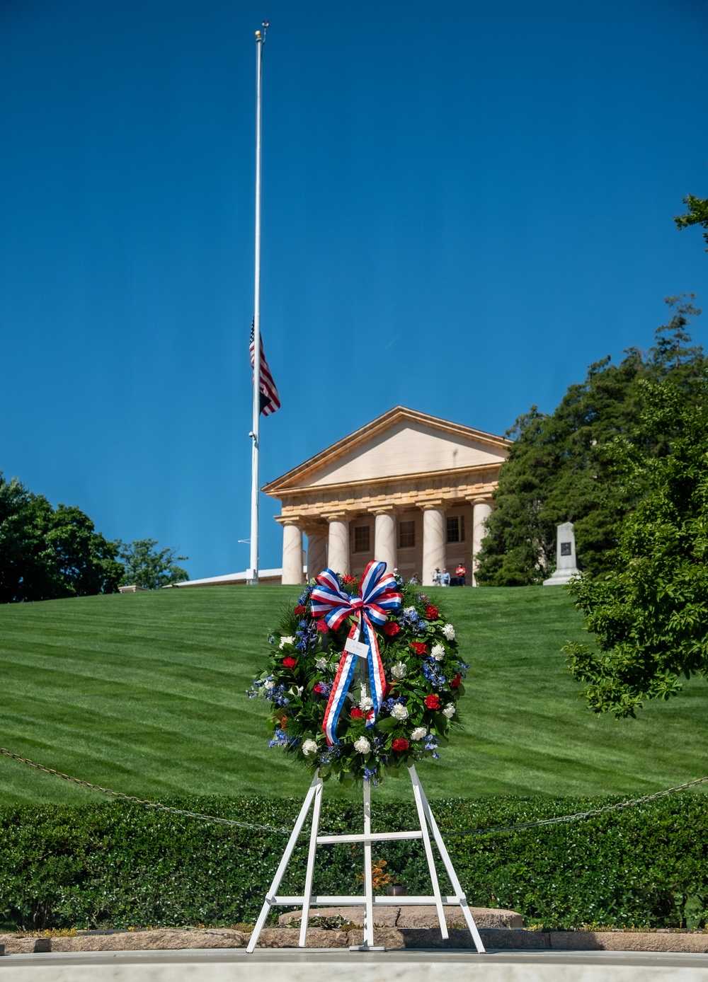 Armed Forces Full Honor Wreath Ceremony in Honor of President Kennedy