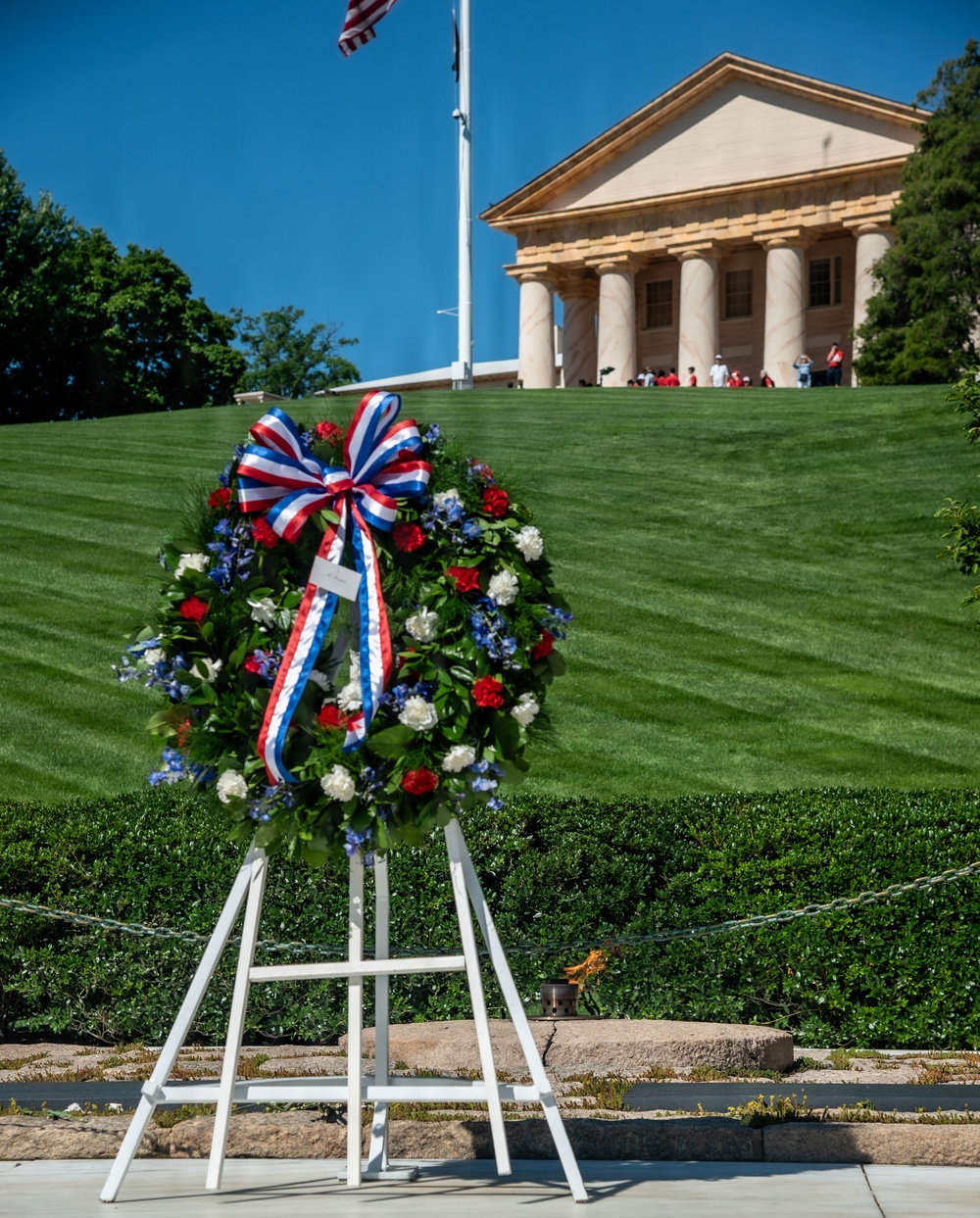 Armed Forces Full Honor Wreath Ceremony in Honor of President Kennedy