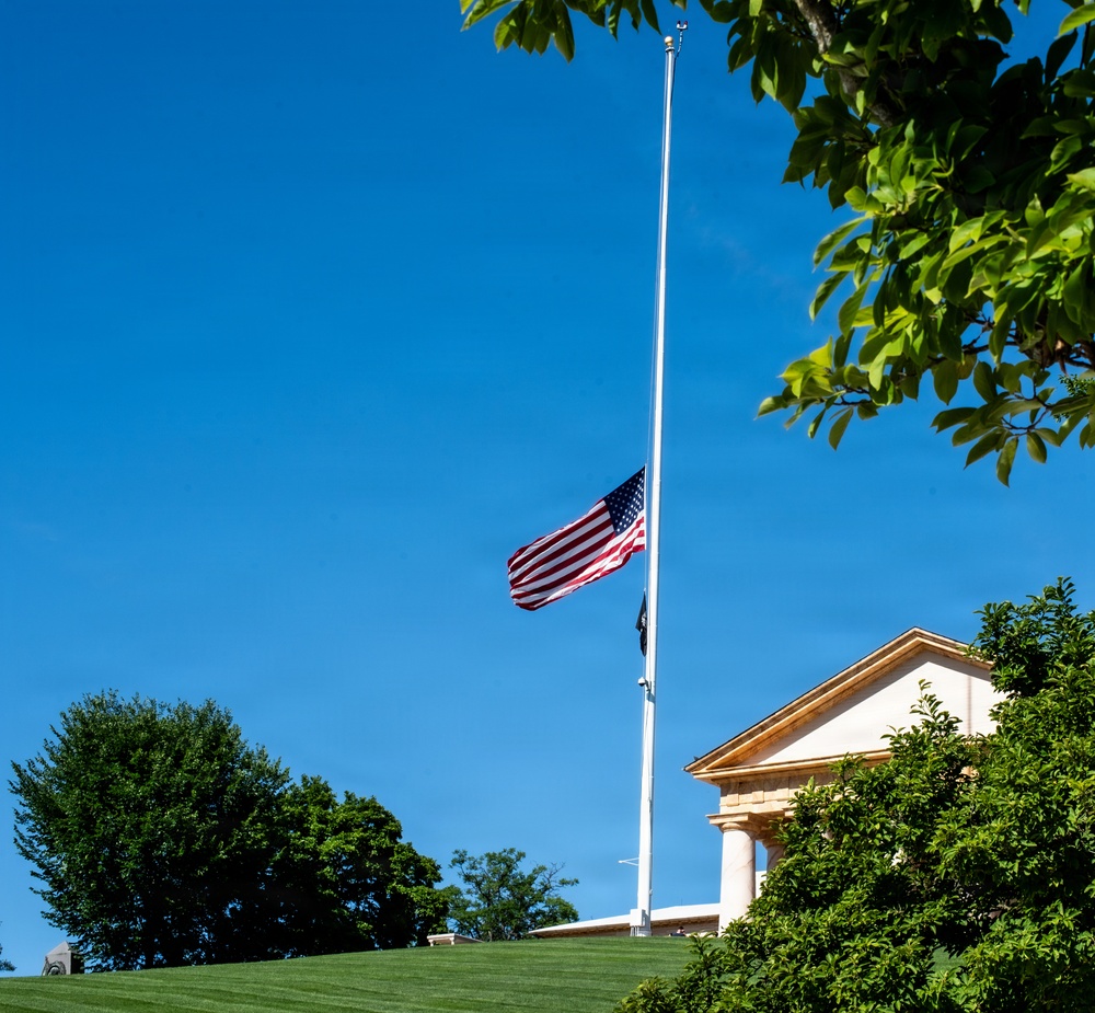 Armed Forces Full Honor Wreath Ceremony in Honor of President Kennedy