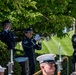 Armed Forces Full Honor Wreath Ceremony in Honor of President Kennedy