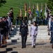 Armed Forces Full Honor Wreath Ceremony in Honor of President Kennedy