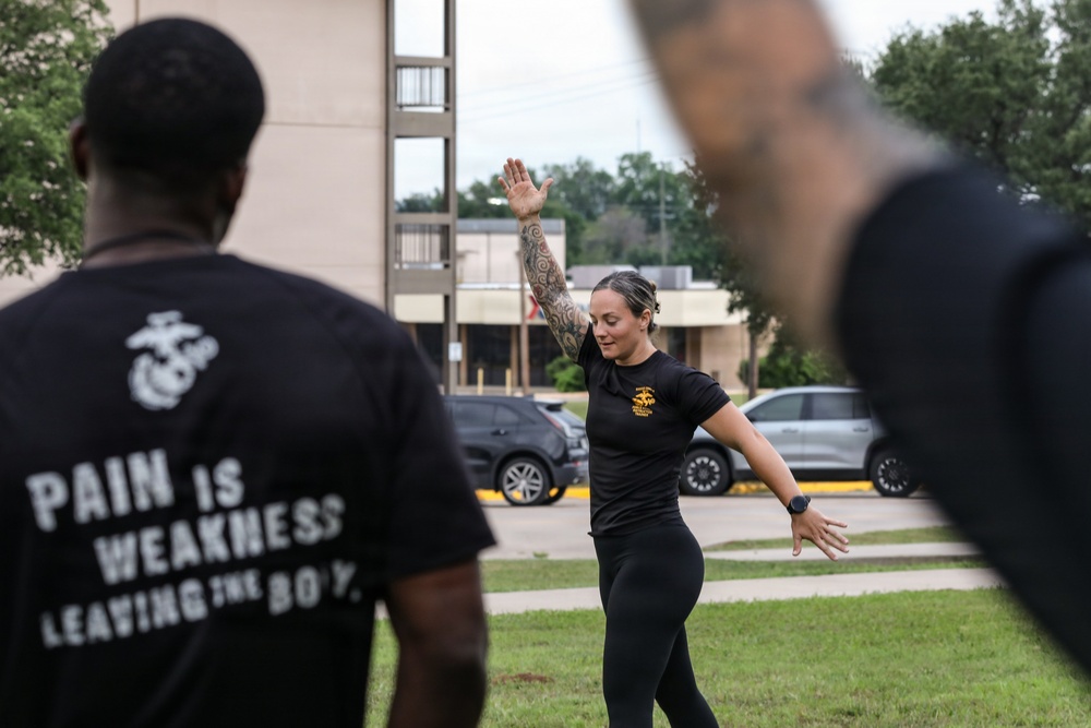 8th Marine Corps District Takes on the Murph Challenge