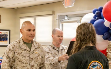 Major Ochoa and Captain Kemp's farewell ceremony