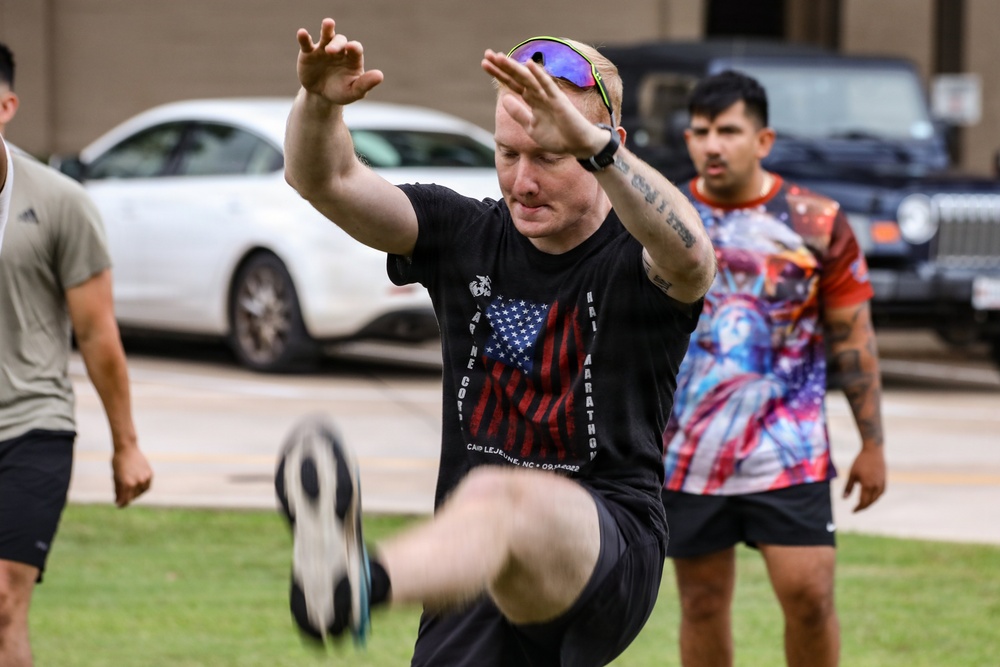 8th Marine Corps District Takes on the Murph Challenge