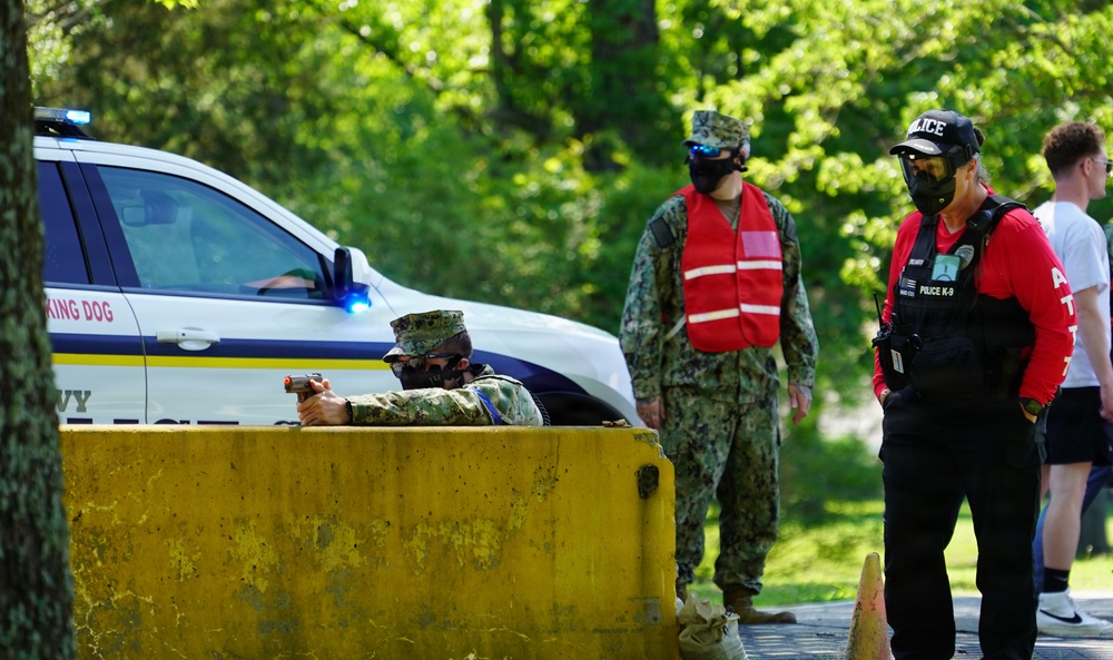 The Vanguard of Naval Weapons Station Yorktown: Combined Forces Train for the Unexpected