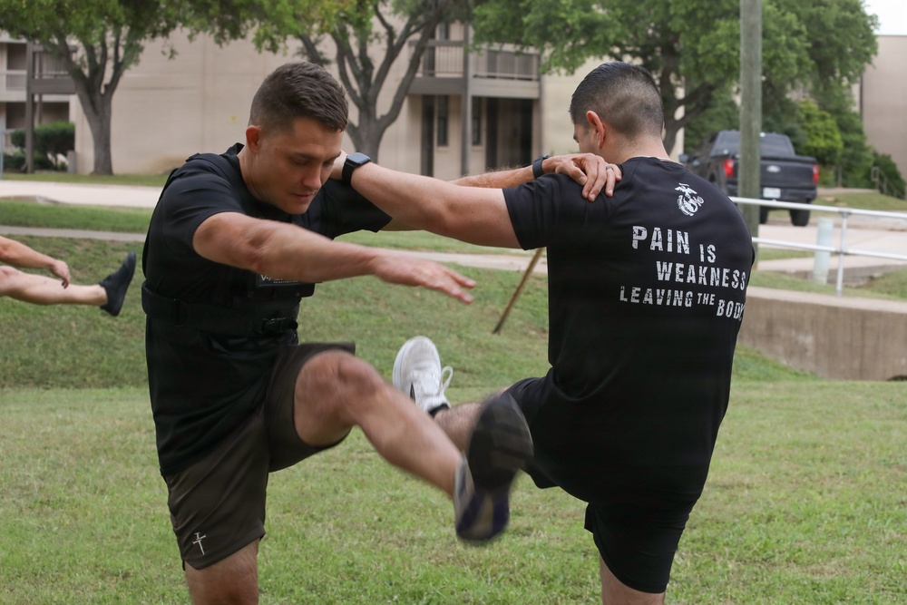 8th Marine Corps District Takes on the Murph Challenge