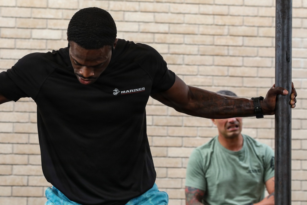8th Marine Corps District Takes on the Murph Challenge