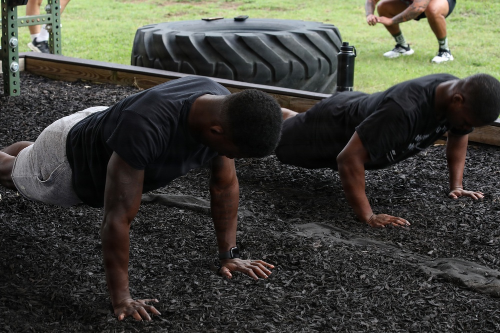 8th Marine Corps District Takes on the Murph Challenge