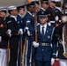 Honor guard supports King Charles III state visit departure
