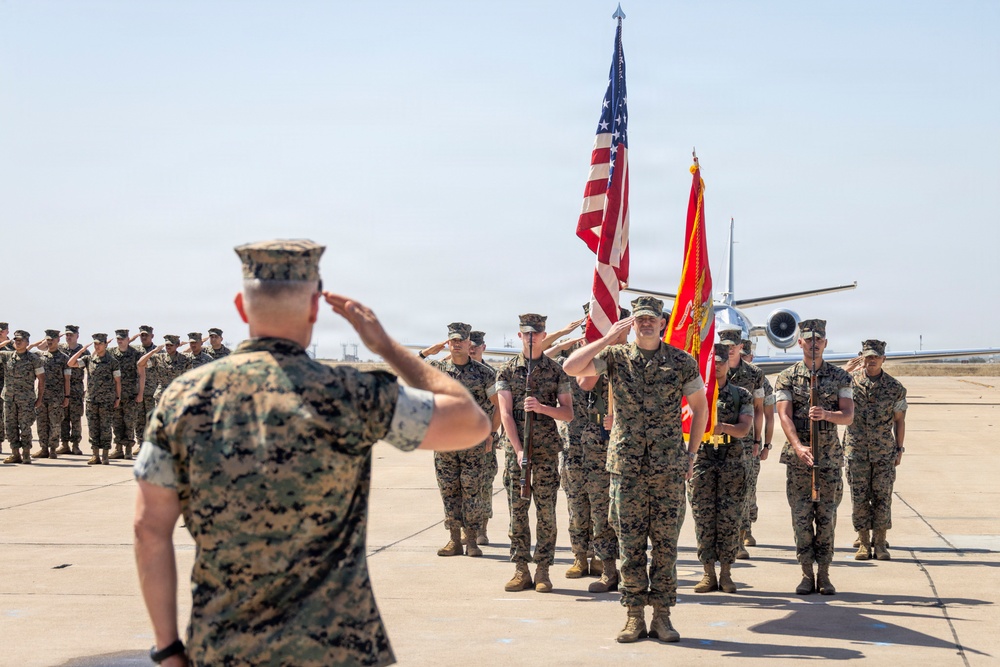 Lt. Col. Everett bids farewell to MCAS Miramar and the Corps
