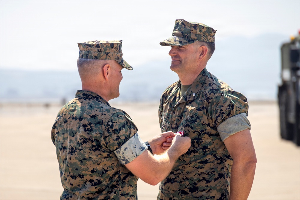 Lt. Col. Everett bids farewell to MCAS Miramar and the Corps