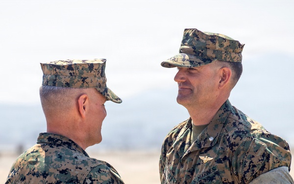 Lt. Col. Everett bids farewell to MCAS Miramar and the Corps