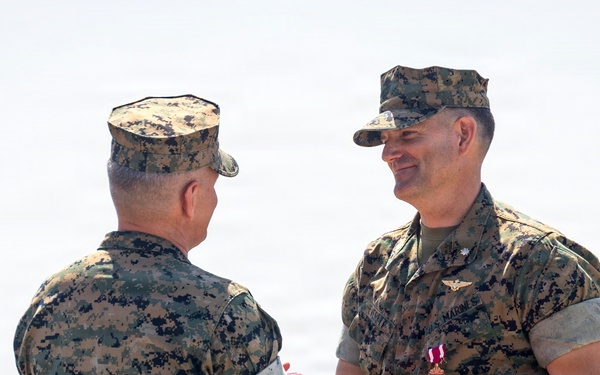 Lt. Col. Everett bids farewell to MCAS Miramar and the Corps