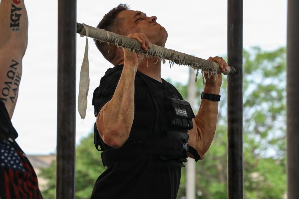 8th Marine Corps District Takes on the Murph Challenge